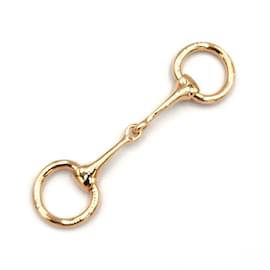Hermès-Hermes Pink Gold Scarf Ring-Golden