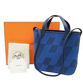 Hermès-Sac à main épaule Hermes H. En Bier PM-Bleu