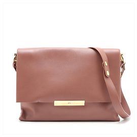 Céline Sac à main en cuir Celine Blade Marron