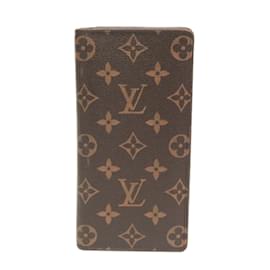 Louis Vuitton-Louis Vuitton Monogram Brazza Wallet-Brown