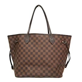 Louis Vuitton-Louis Vuitton Damier Neverfull MM Tote Bag-Damier ebene