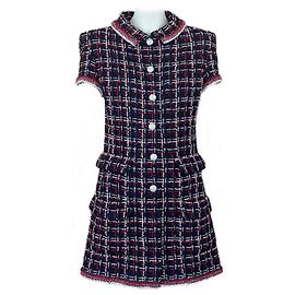 Chanel Robe en tweed style Jennie Kim Multicolore