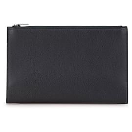 Hermès-Couverture de carnet Hermes EA Zip PM Noir Togo-Noir