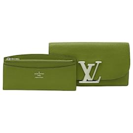 Louis Vuitton-Louis Vuitton Vivienne Bifold Wallet Red Leather-Red
