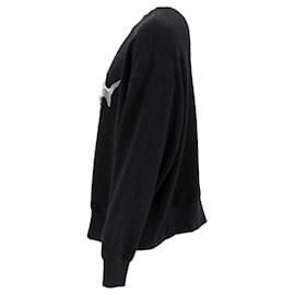 Palm Angels-Palm Angels sweatshirt with shark print-Black