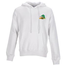 Off White Sudadera Off-White blanca con estampado Blanco