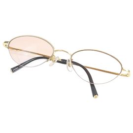 Occhiali da sole Chanel COCO Mark con lenti sfumate D'oro Metallico
