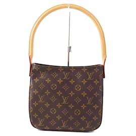 Louis Vuitton-Louis Vuitton Monogram Looping MM Shoulder Bag-Brown