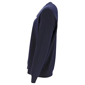 Burberry-Burberry Blue Logo Sweatshirt-Blue