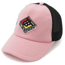 Burberry Wool Nylon Tracker Cap Hat Pink