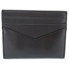 Givenchy-Givenchy Leather Card Case Black-Black