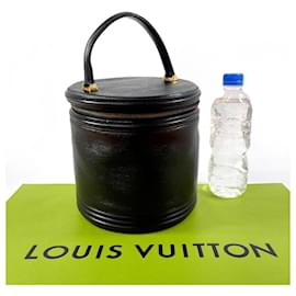 Louis Vuitton-Louis Vuitton Cannes Vanity Bag Epi Leather-Black