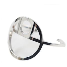 Hermès-Bracelet Chaine d'Ancre en Argent Hermes-Argenté,Métallisé