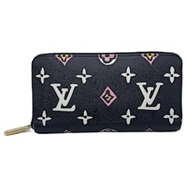 Louis Vuitton-Louis Vuitton Monogram Wild at Heart Zippy Wallet-Brown