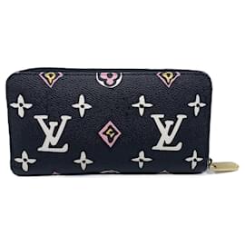 Louis Vuitton-Louis Vuitton Monogram Wild at Heart Zippy Wallet-Brown