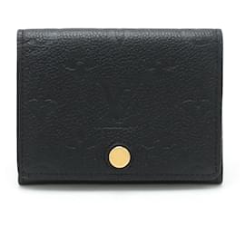 Louis Vuitton-Louis Vuitton Monogram Empreinte Card Case M58456-Black