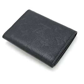 Louis Vuitton-Louis Vuitton Monogram Empreinte Card Case M58456-Black