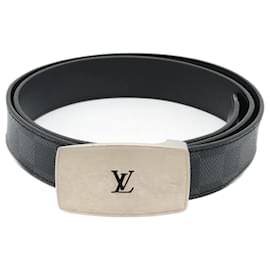 Louis Vuitton-Cinto LV Cut Damier Graphite Louis Vuitton M9638U-Preto