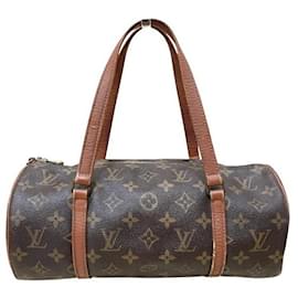 Louis Vuitton-Louis Vuitton Monogram Papillon 30 Handbag -Brown