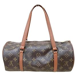 Louis Vuitton-Louis Vuitton Monogram Papillon 30 Handbag -Brown
