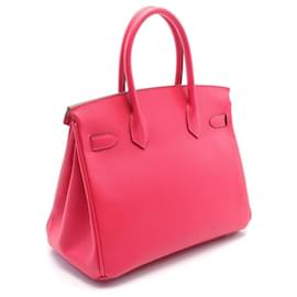 Hermès-Hermes Birkin 30 Handbag Pink-Pink