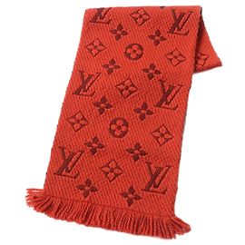 Bufanda Monogram Logomania Louis Vuitton Naranja