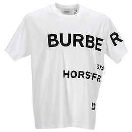 Camiseta con estampado de Burberry Blanco