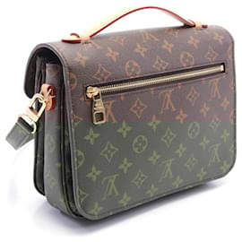 Louis Vuitton-Louis Vuitton Pochette Metis MM Handbag Brown M44875-Brown