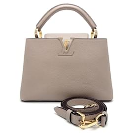 Louis Vuitton-Louis Vuitton Capucines BB Handbag M94634-Grey