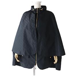 Louis Vuitton-Louis Vuitton Women's Sleeveless Parka Cape Black-Black