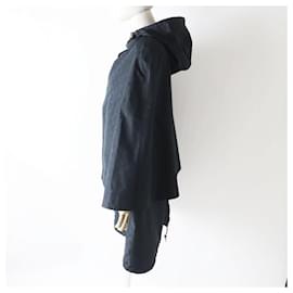 Louis Vuitton-Louis Vuitton Women's Sleeveless Parka Cape Black-Black
