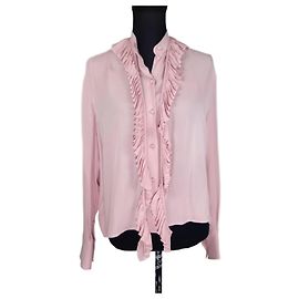 Valentino Garavani Camicia Valentino rosa in seta by Pier Paolo Piccioli Rosa