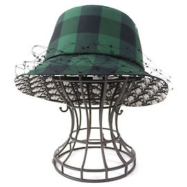 Christian Dior Cappello Bucket Trotter Check Dior TEDDY-D Verde
