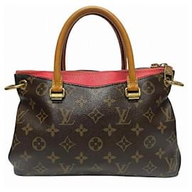 Louis Vuitton-Louis Vuitton Monogram Pallas BB M41734 2way Bag-Red