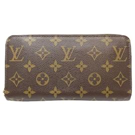 Louis Vuitton-Louis Vuitton Monogram Zippy Wallet M60017-Brown