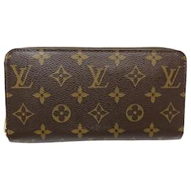 Louis Vuitton-Louis Vuitton Monogram Zippy Wallet M60017-Brown