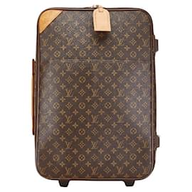 Louis Vuitton-Louis Vuitton Monogram Pegase 55 Suitcase Brown-Brown