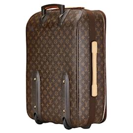 Louis Vuitton-Louis Vuitton Monogram Pegase 55 Suitcase Brown-Brown