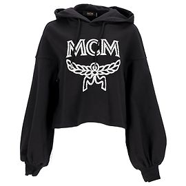 MCM Logo Hoodie Schwarz