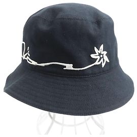 Christian Dior Dior Homme Travis Scott Embroidered Bucket Hat Black L Black