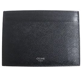Céline Portafoglio in pelle di vitello Celine nero Nero