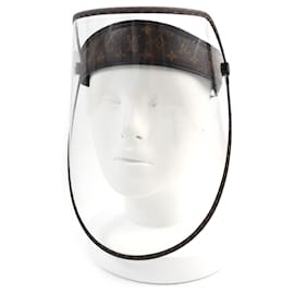Louis Vuitton-Louis Vuitton Monogram Sun Visor Face Shield-Brown