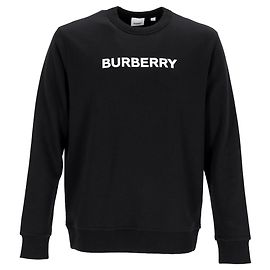Sweatshirt mit Burberry-Logo-Druck Schwarz