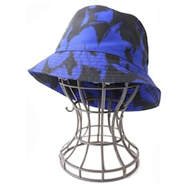 Alexander Mcqueen-Alexander McQueen Graffiti Bucket Hat Royal Blue M-Blue