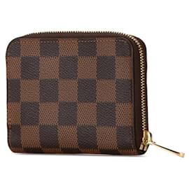 Louis Vuitton-Louis Vuitton Damier Zippy Coin Purse-Brown