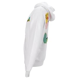 Off White-Off-White Hoodie white with print-White