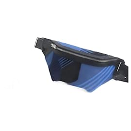Hermès-Hermes City Slide Cross PM Body Bag Blue Black-Blue