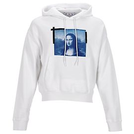 Off White Sudadera Off-White con estampado de la Mona Lisa Blanco