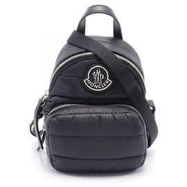Bolsa de ombro em nylon e couro Moncler KILIA SMALL Preto