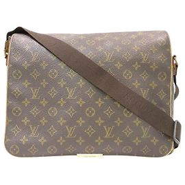 Sac messager Abbesses Monogram Louis Vuitton Marron